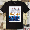 Team USA The Only Country To Win Olympic Gold In Mixed Team Aerials Milano Cortina 2026 Poster t-shirt