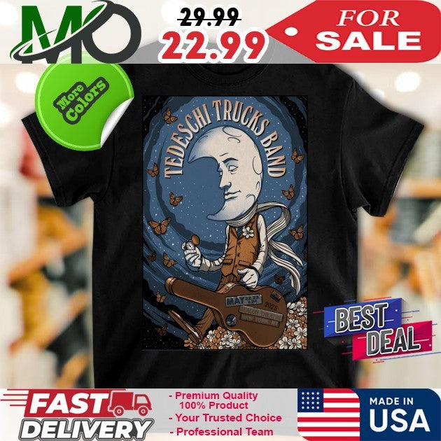 Tedeschi Trucks Band May 22-24 2025 Beacon Theatre New York, NY Poster Shirt