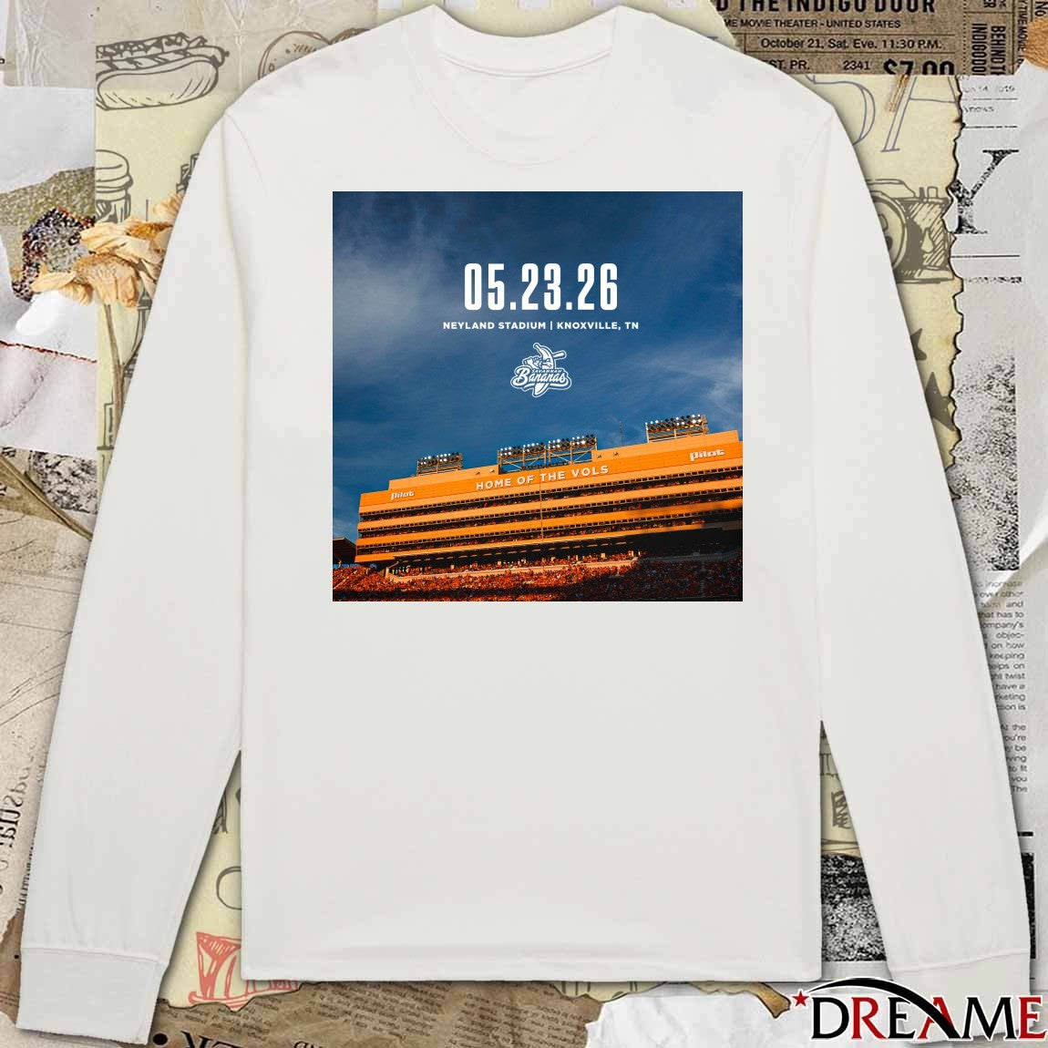 Tennessee Vols 05.23.2026 Neyland Stadium Knoxville TN Home Of The Vols Poster t-shirt