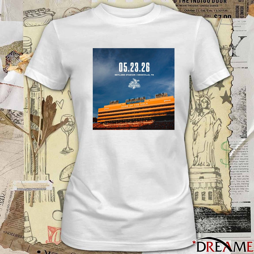 Tennessee Vols 05.23.2026 Neyland Stadium Knoxville TN Home Of The Vols Poster t-shirt