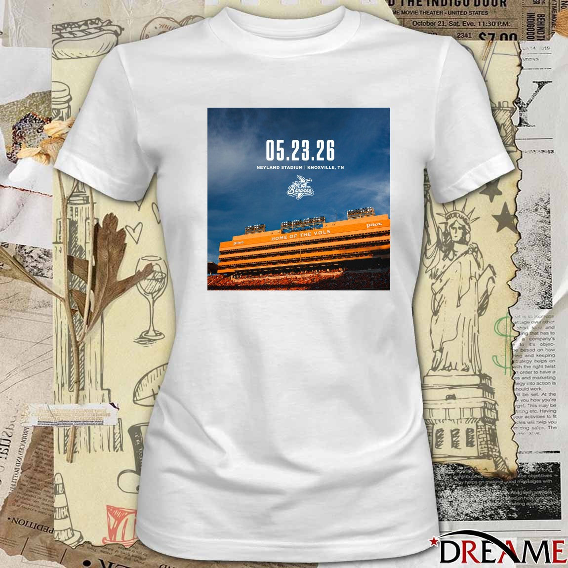 Tennessee Vols 05.23.2026 Neyland Stadium Knoxville TN Home Of The Vols Poster t-shirt
