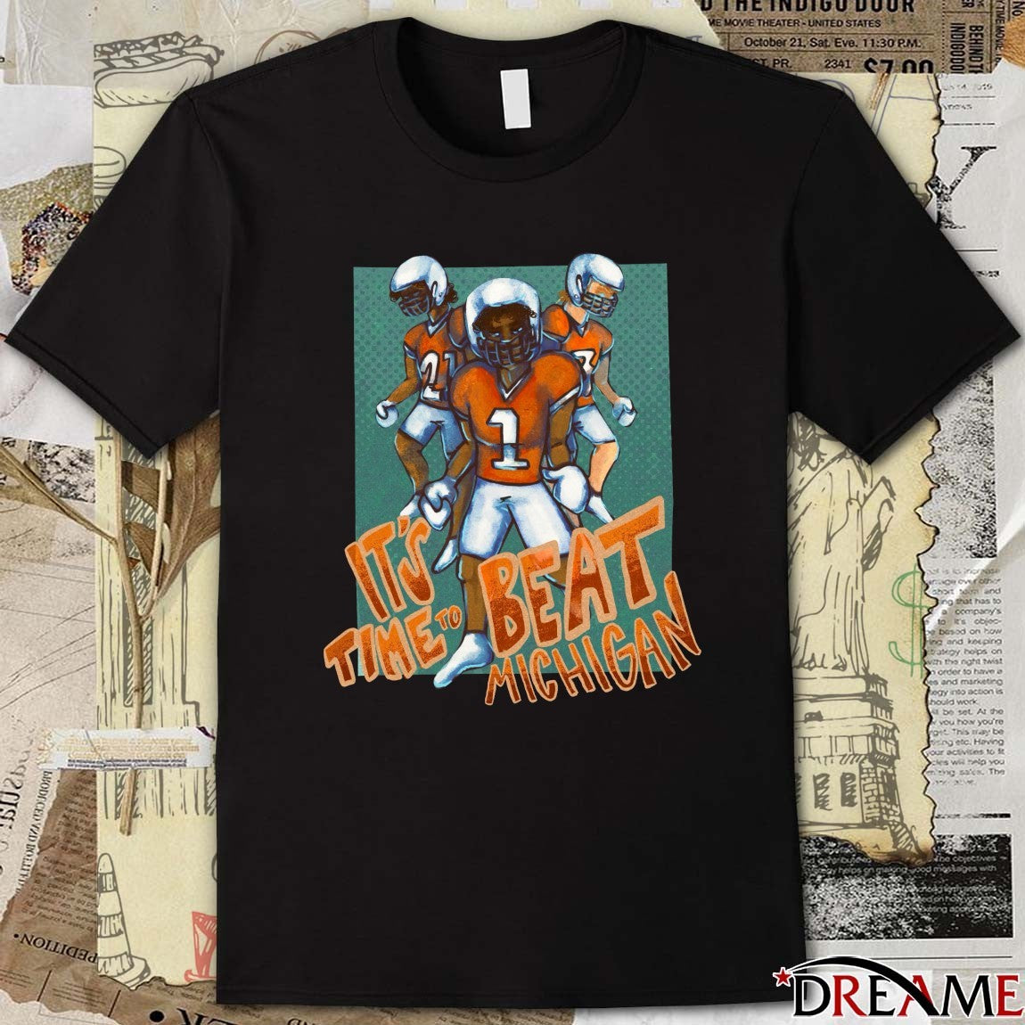 Tennessee Vols It’s Time To Beat Michigan 2025 t-shirt