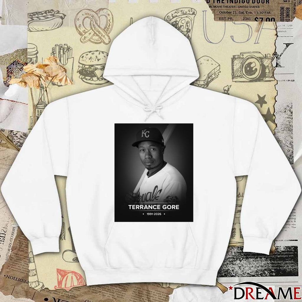 Terrance Gore Has Sadly Passed Away At The Age Of 34 1991 – 2026 Poster t-shirt