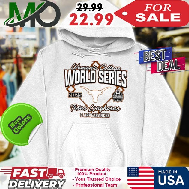 Texas Longhorns Burnt Orange Women’s College World Series Bound 2025 Fan Shirt