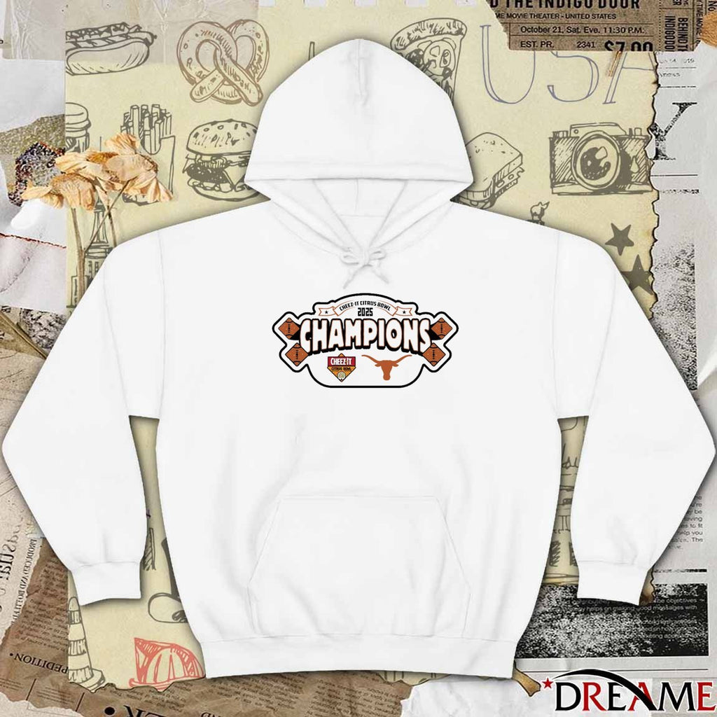 Texas Longhorns Cheez-It Citrus Bowl Champions 2025 t-shirt