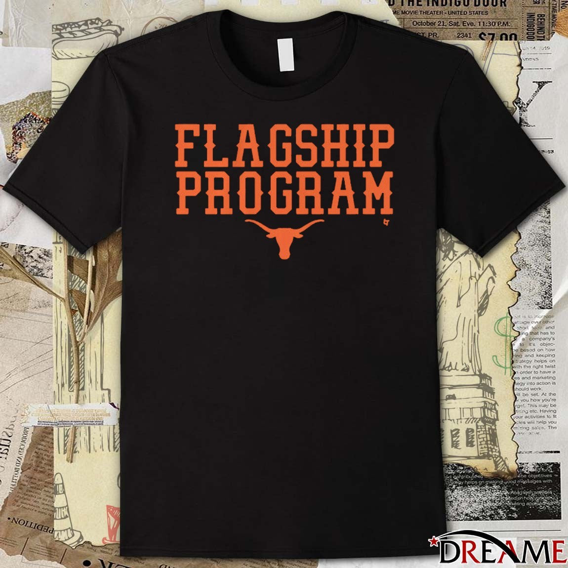 Texas Longhorns Football Flagship Program t-shirt