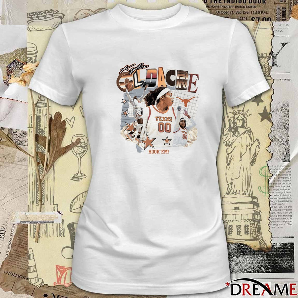 Texas Longhorns NCAA Women’s Basketball Kyla Oldacre Hook ‘Em t-shirt