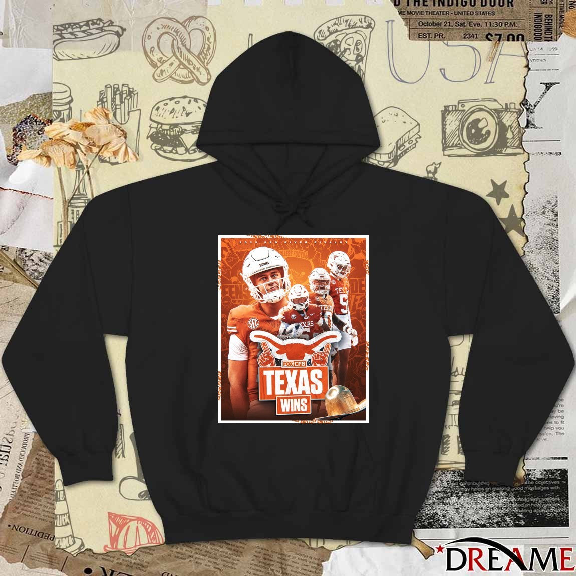 Texas Longhorns Takes Down Oklahoma Sooners at Cotton Bowl Stadium 2025 Poster shirt