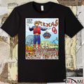 Texas Longhorns Vs Oklahoma Sooners 2025 Allstate Red River Rivalry Art Poster shirt