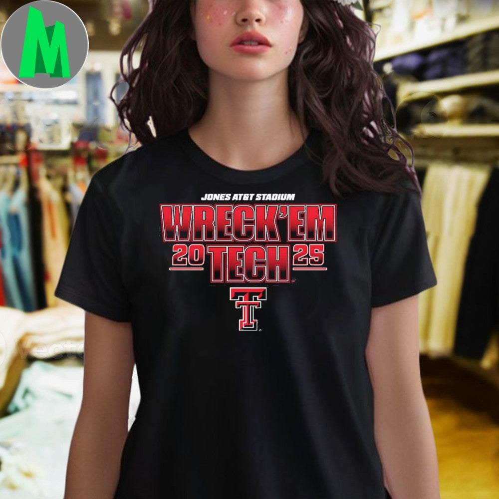 Texas Tech 2025 Official Wreck ‘Em Tech Game Day Shirt