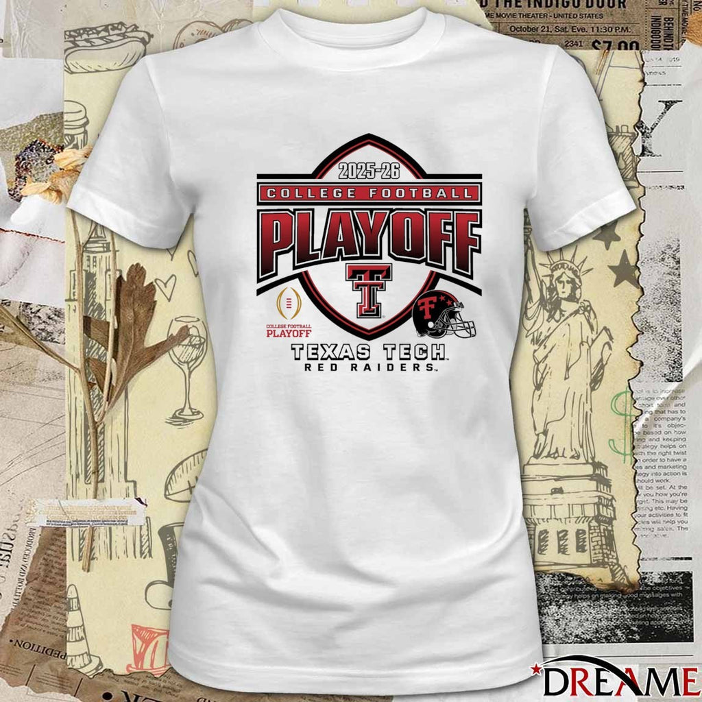 Texas Tech Red Raiders College Football Playoff 2025-26 Stadium Walk t-shirt