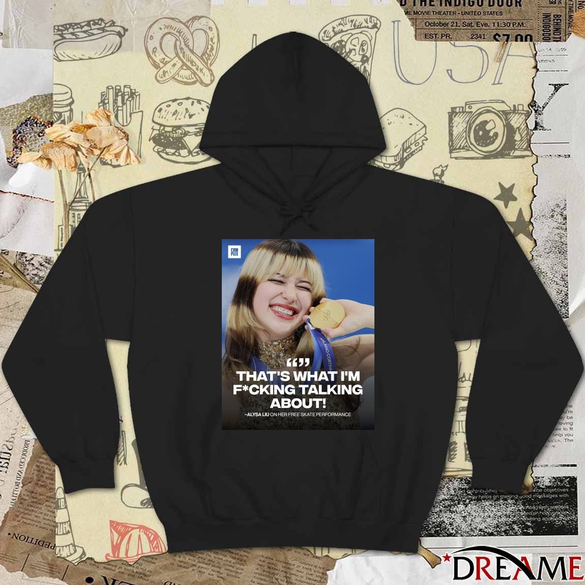 That’s What I’m Fucking Talking About – Alysa Liu On Her Free Skate Performance t-shirt