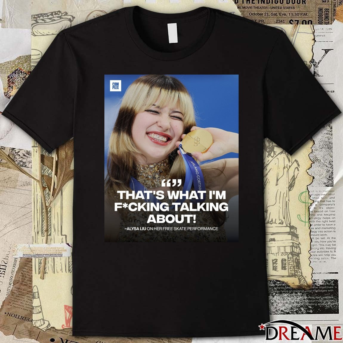 That’s What I’m Fucking Talking About – Alysa Liu On Her Free Skate Performance t-shirt