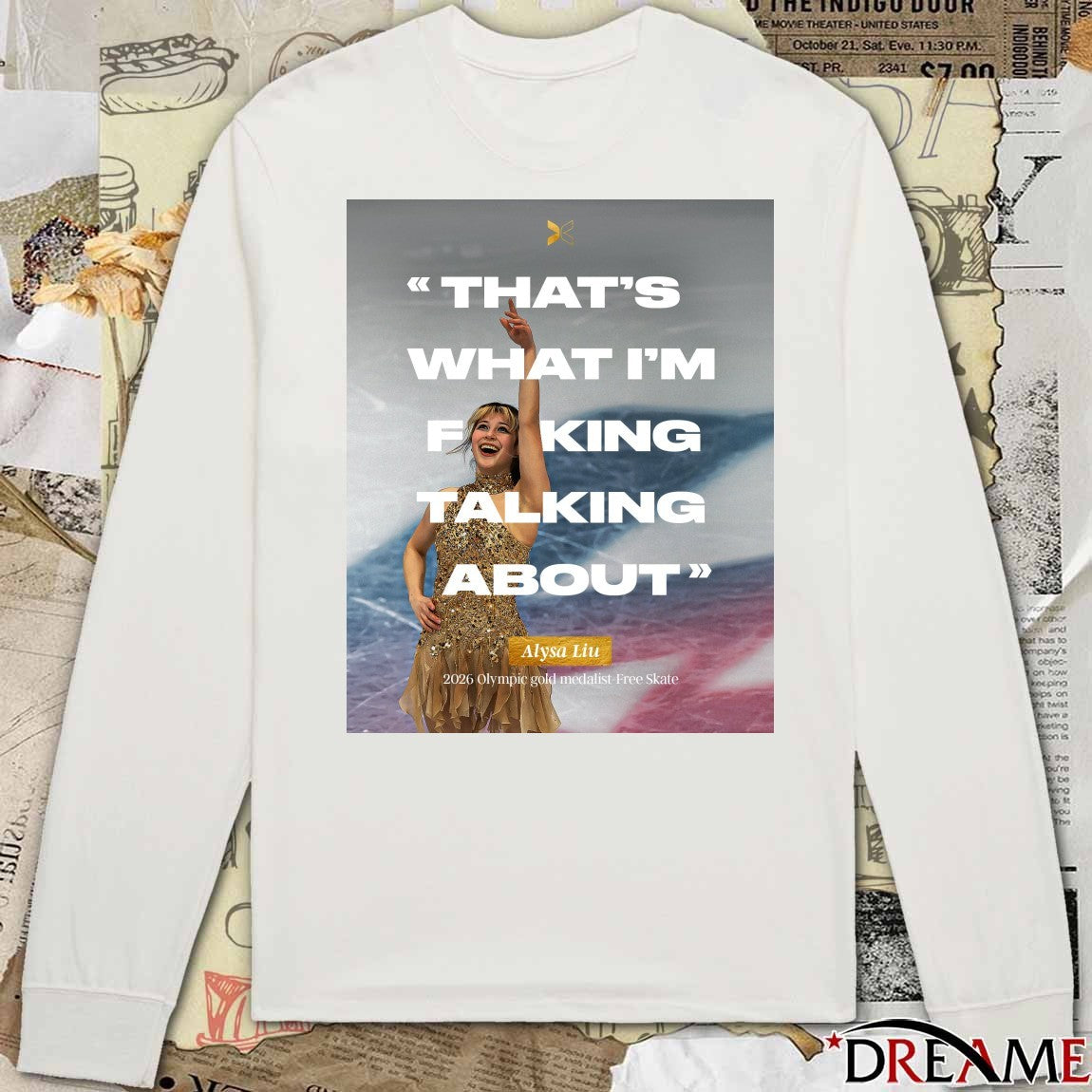 That’s What I’m Fuking Talking About Alysa Liu 2026 Olympic Gold Medalist-free Skate t-shirt