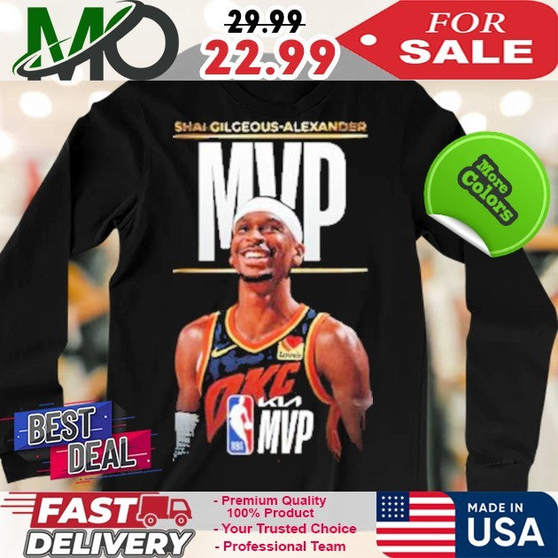 The 2024-25 Kia NBA Most Valuable Player Is Shai Gilgeous-Alexander Shirt