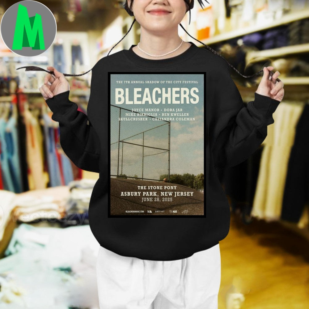 The 7th Annual Shadow Of The City Festival Bleachers Stone Pony Summer Stage, Asbury Park, NJ June 28, 2025 Poster Shirt
