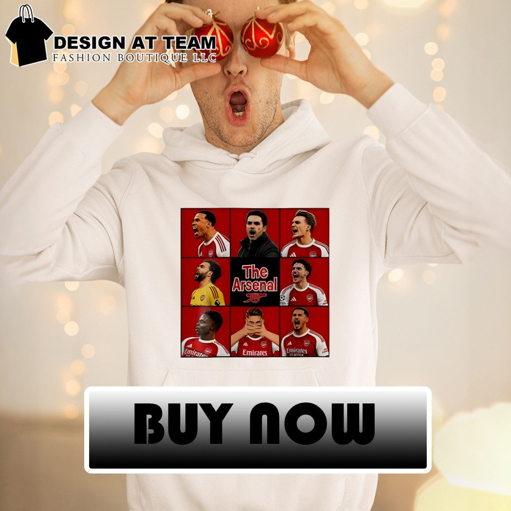 The Arsenal Football Gunners The Brady Bunch inspired shirt