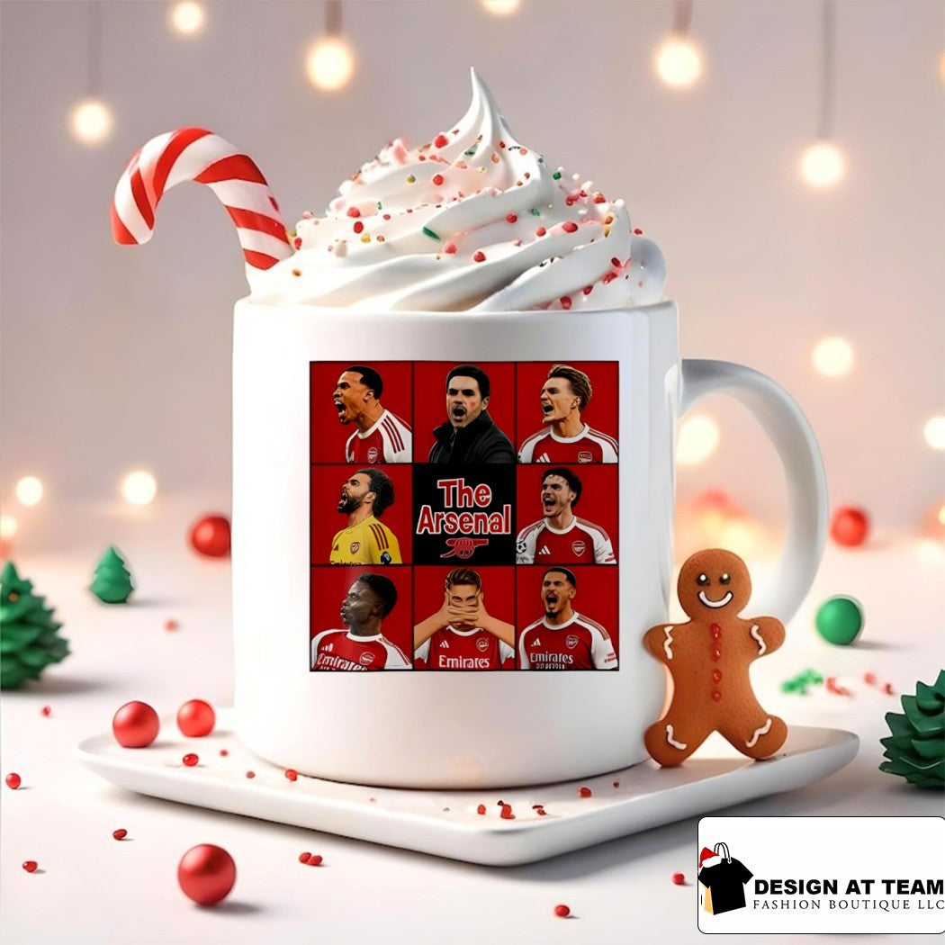 The Arsenal Football Gunners The Brady Bunch inspired shirt