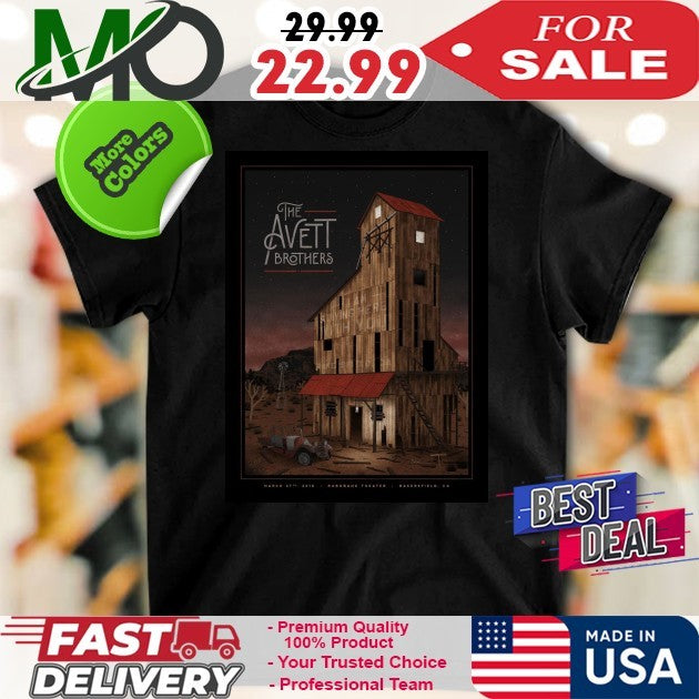 The Avett Brothers Bakersfield Shirt