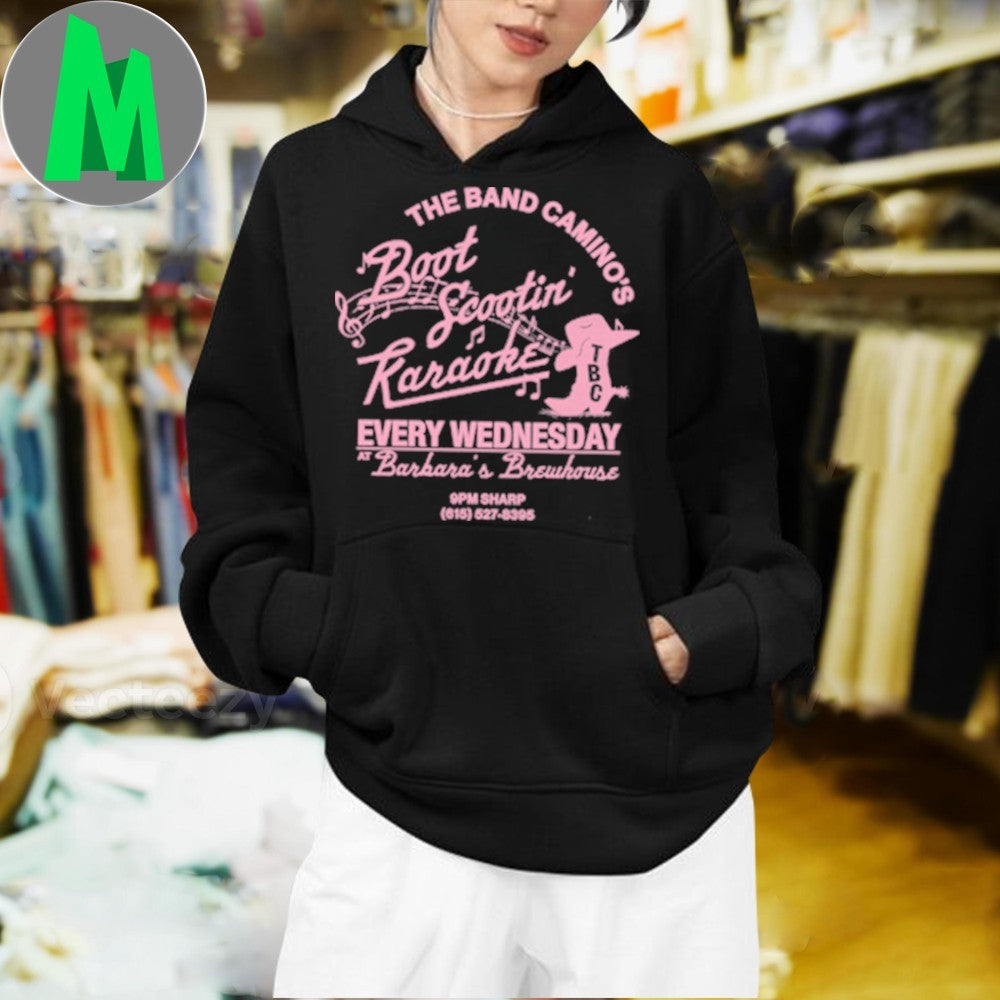 The Band Camino Boot Scootin’ Karaoke T-Shirt