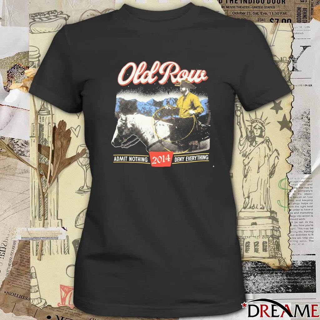 The Banquet Cowboy 3.0 Admit Nothing 2014 Deny Everything t-shirt