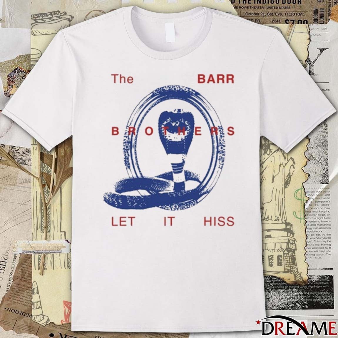The Barr Brothers Let It Hiss Snake 2025-2026 Tour t-shirt