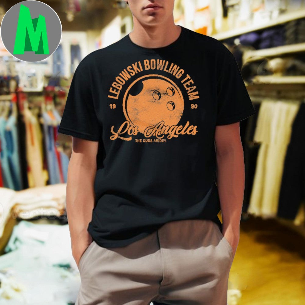 The Big Lebowski Bowling Team Los Angeles Movie T-Shirt