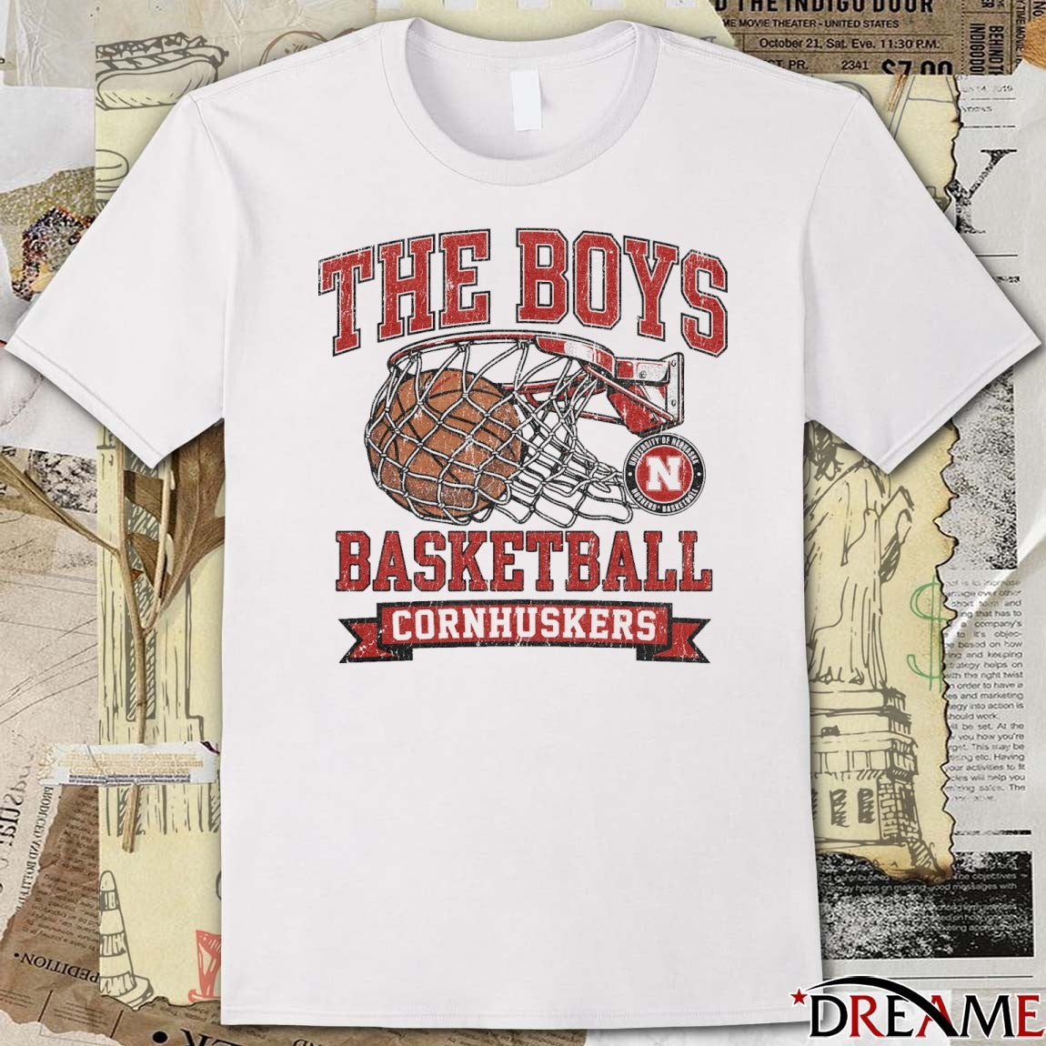 The Boys Basketball University Of Nebraska Cornhuskers t-shirt