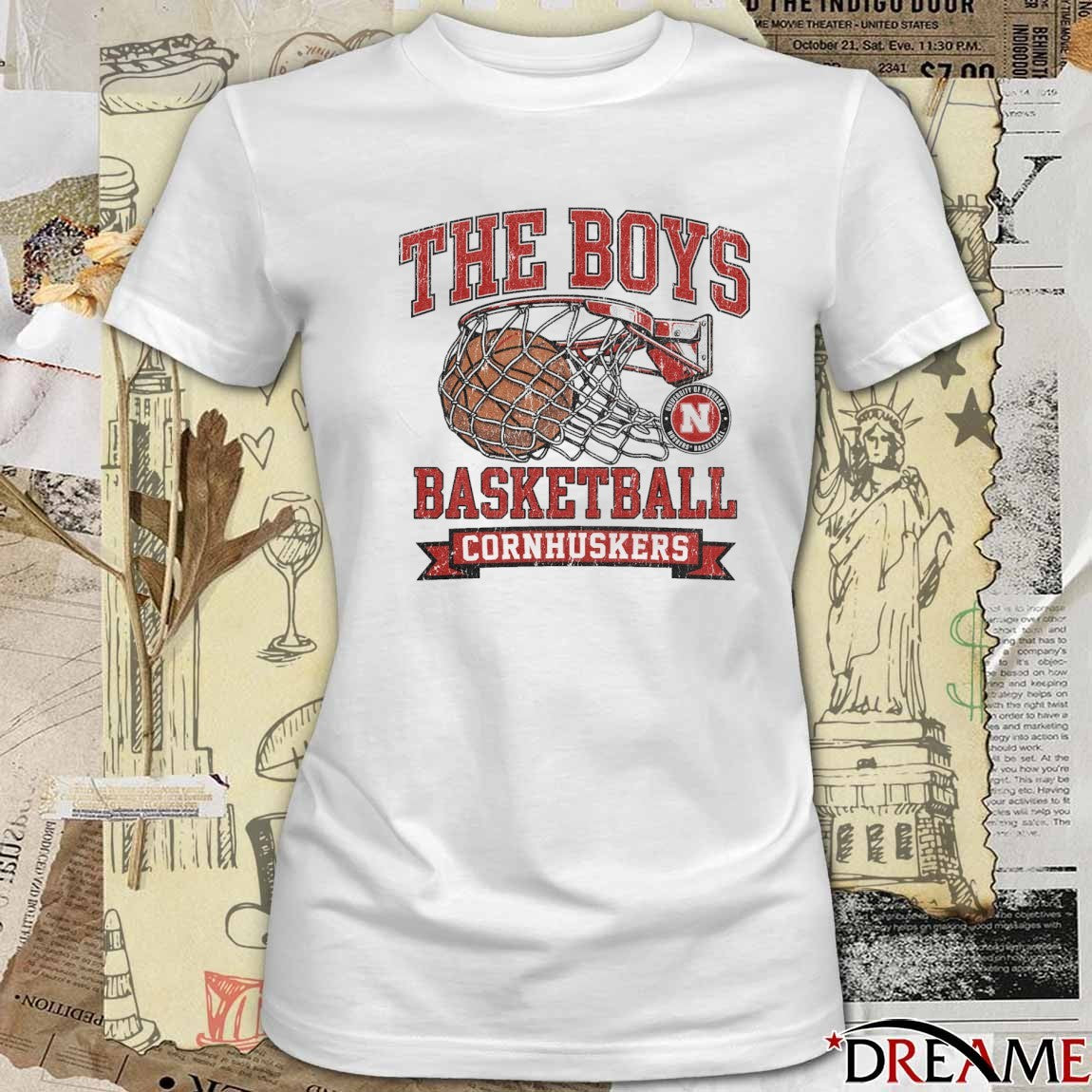 The Boys Basketball University Of Nebraska Cornhuskers t-shirt