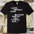 The Bronx Names 2026 Austin Chisholm Judge Bellinger Martian Cole Stanton Max t-shirt