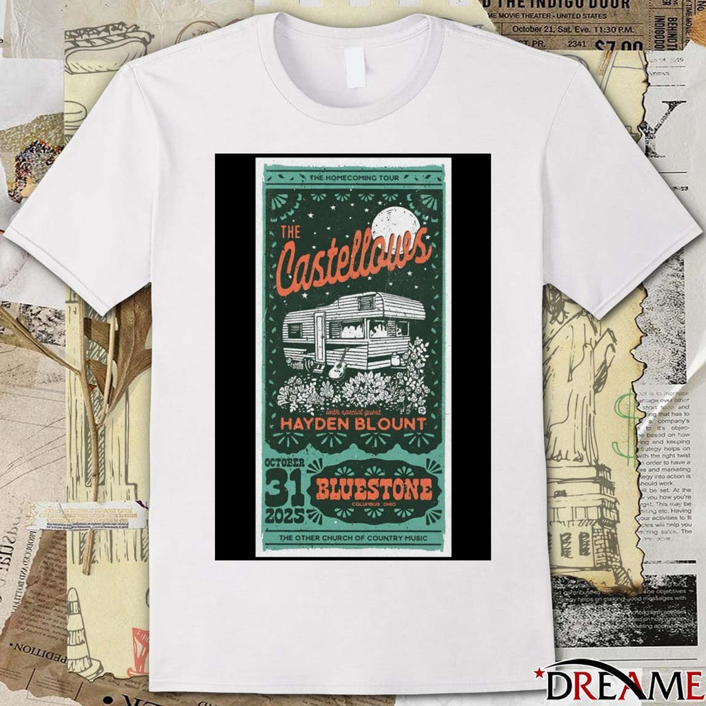 The Castellows At The Bluestone Columbus Ohio On October 31 2025 Poster t-shirt