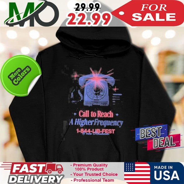 The Dolab Merch Lib 2025 Higher Frequency Hotline Shirt