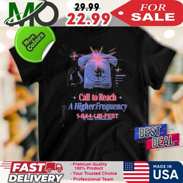 The Dolab Merch Lib 2025 Higher Frequency Hotline Shirt