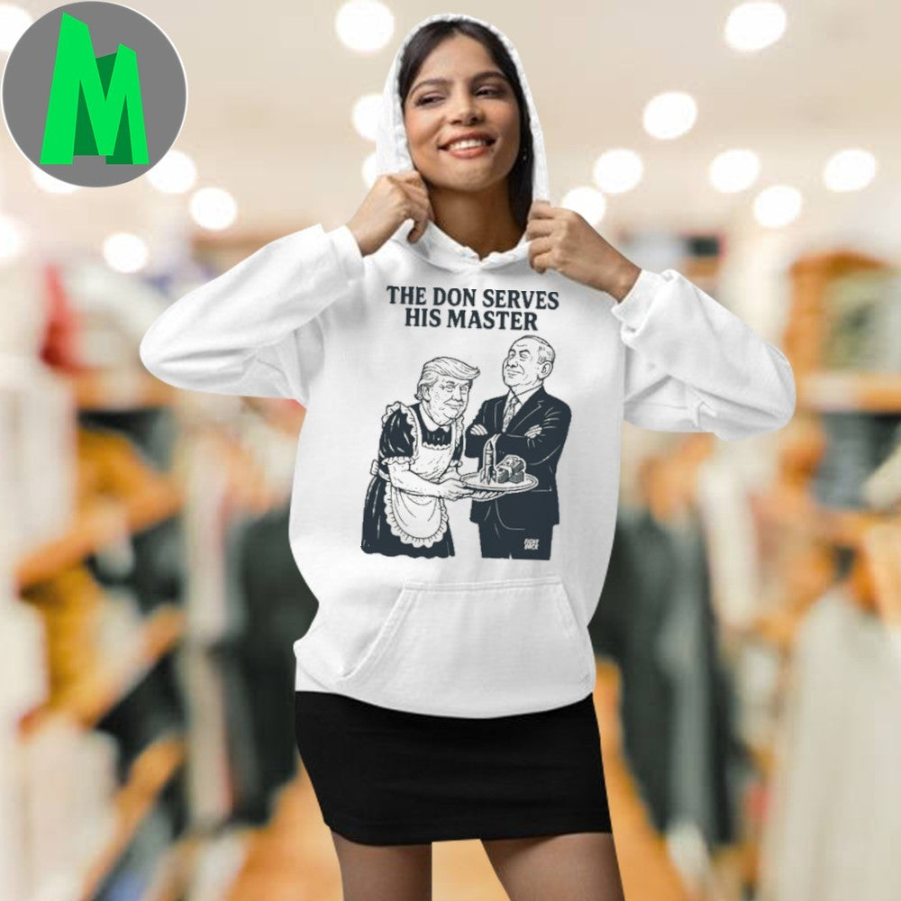 The Don Serves His Master Political Satire Graphic T-Shirt