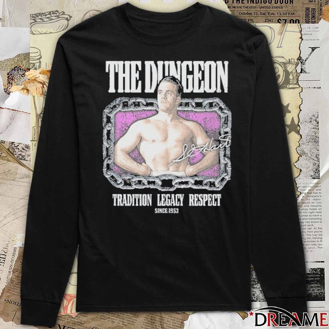 The Dungeon Tradition Legacy Respect Since 1953 Signature t-shirt