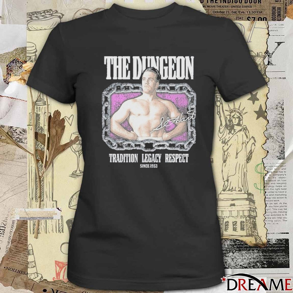 The Dungeon Tradition Legacy Respect Since 1953 Signature t-shirt