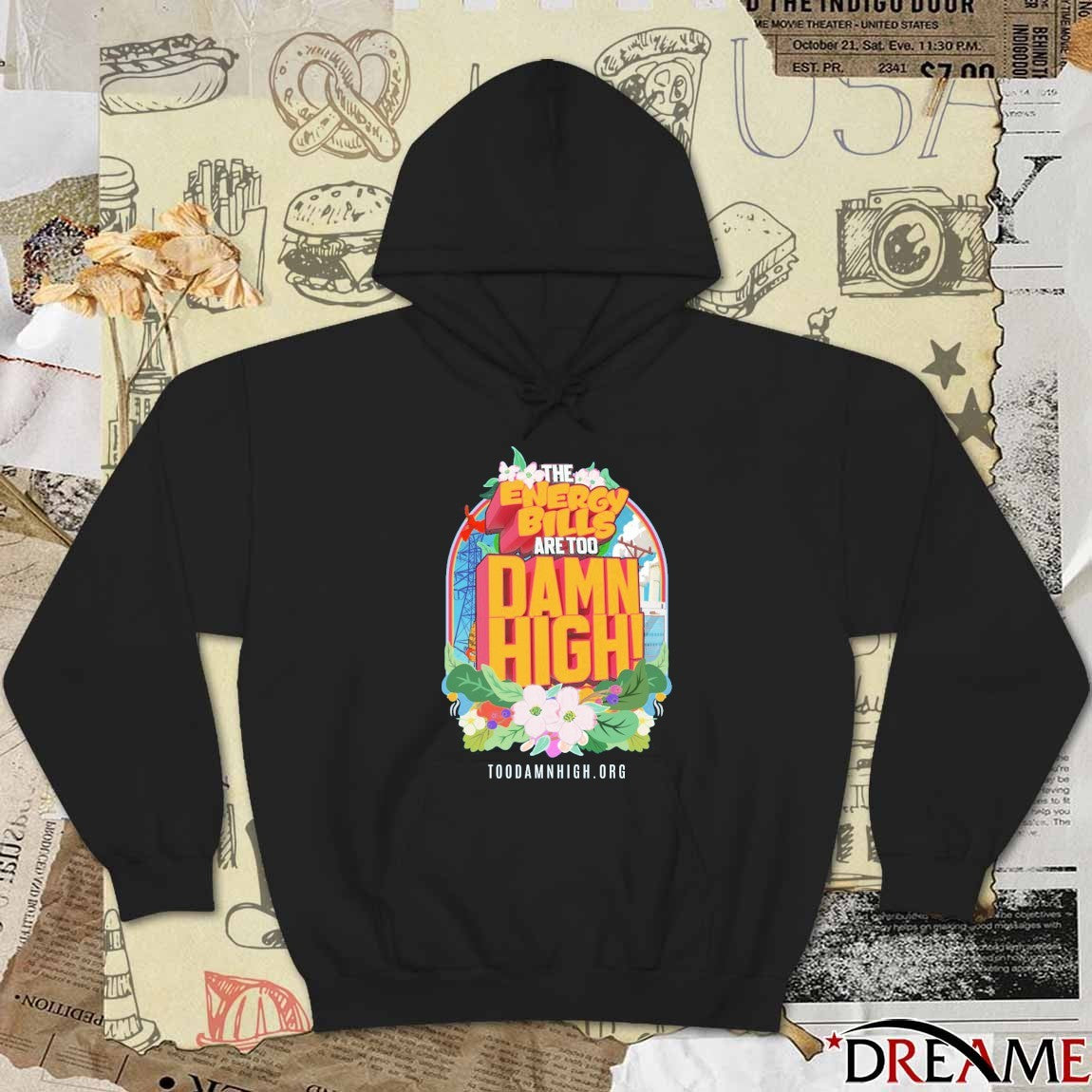 The Energy Bills Are Too Damn High Clean Virginia t-shirt