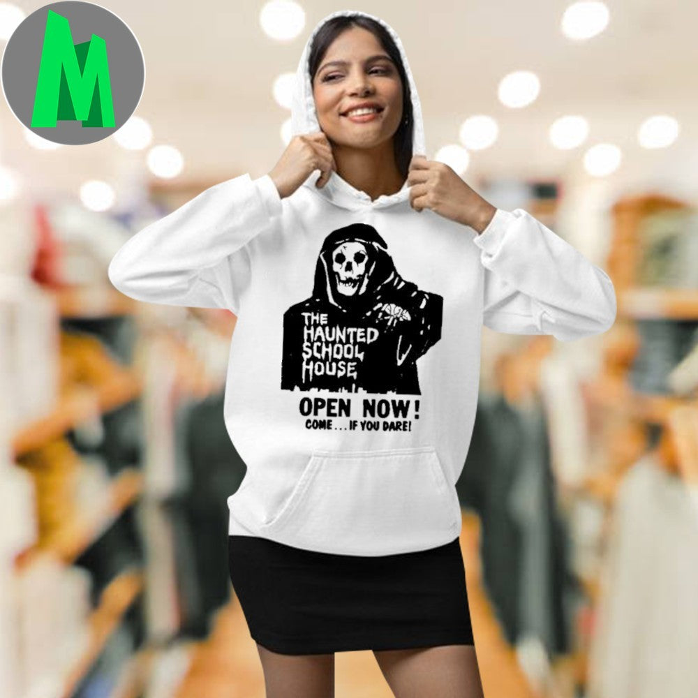 The Haunted School House Grim Reaper Horror Shirt