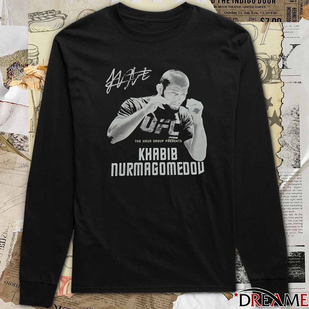 The Hour Group Presents Khabib Nurmagomedov Signature t-shirt