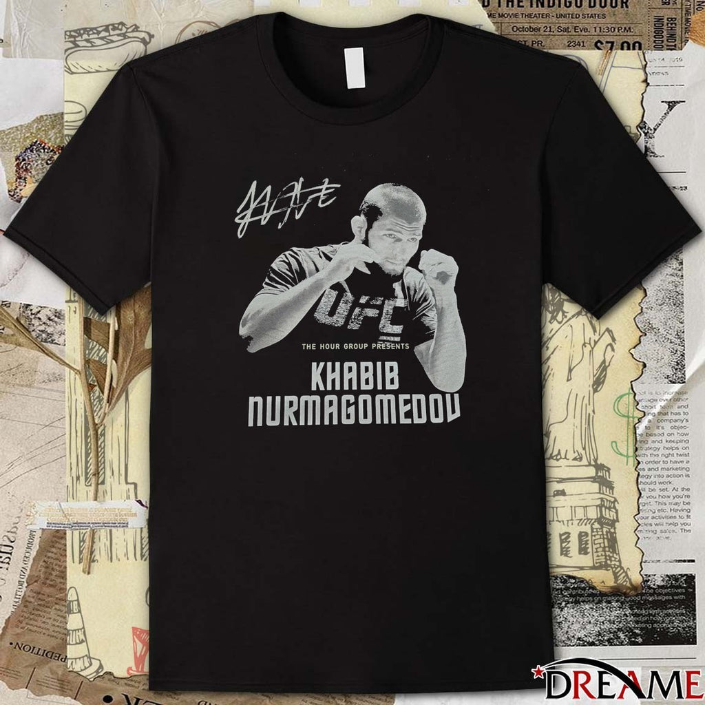 The Hour Group Presents Khabib Nurmagomedov Signature t-shirt