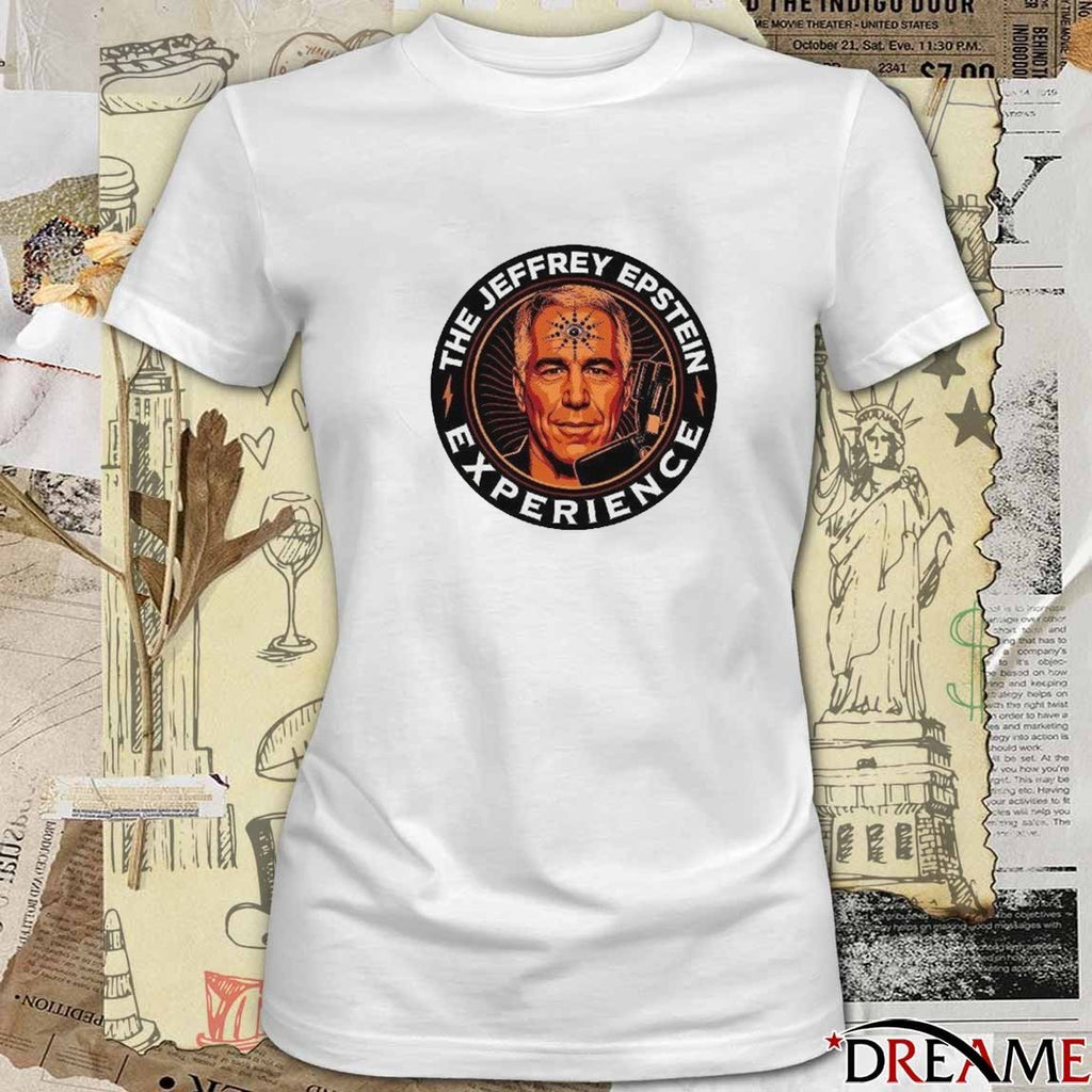 The Jeffrey Epstein Experience Logo Meme t-shirt