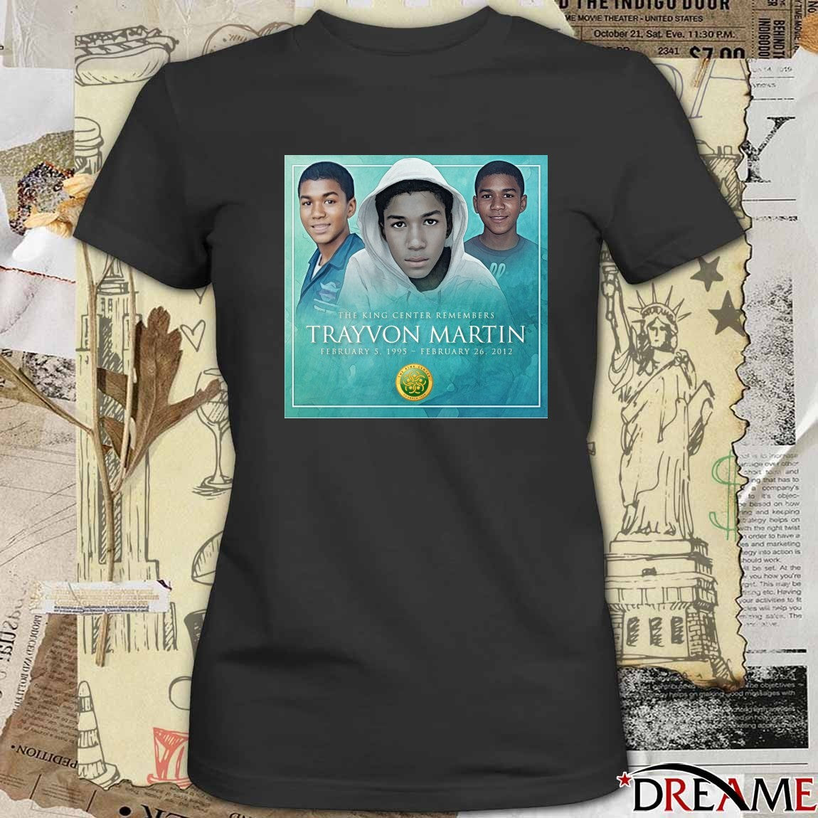 The King Center Remembers Trayvon Martin February 5 1995 – February 26 2012 Poster t-shirt