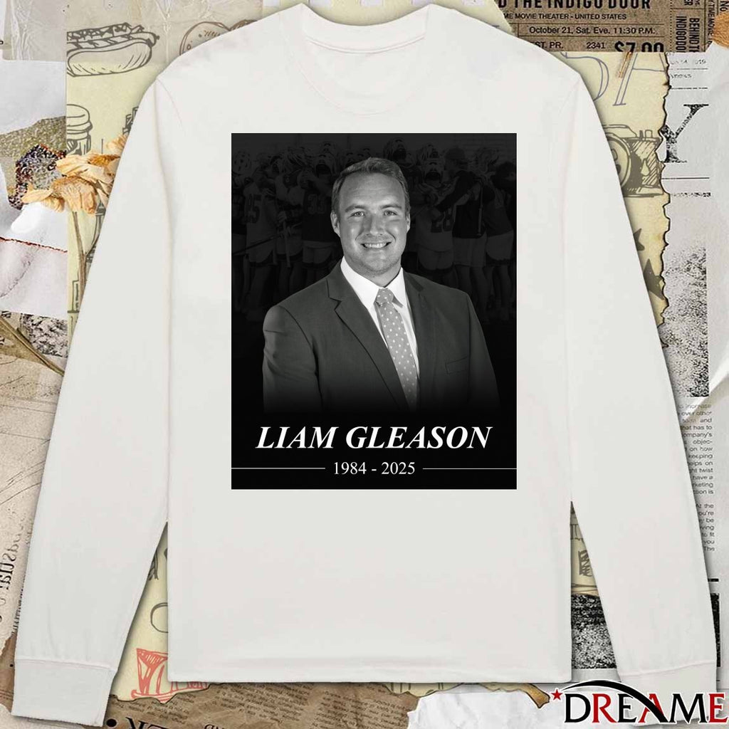 The Lacrosse Network Rest In Peace Liam Gleason 1984 – 2025 Poster t-shirt