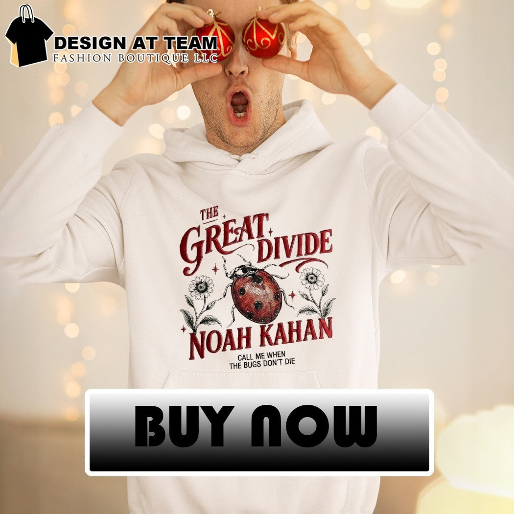 The Last Of The Bugs Noah Kahan The Great Divide Concert shirt
