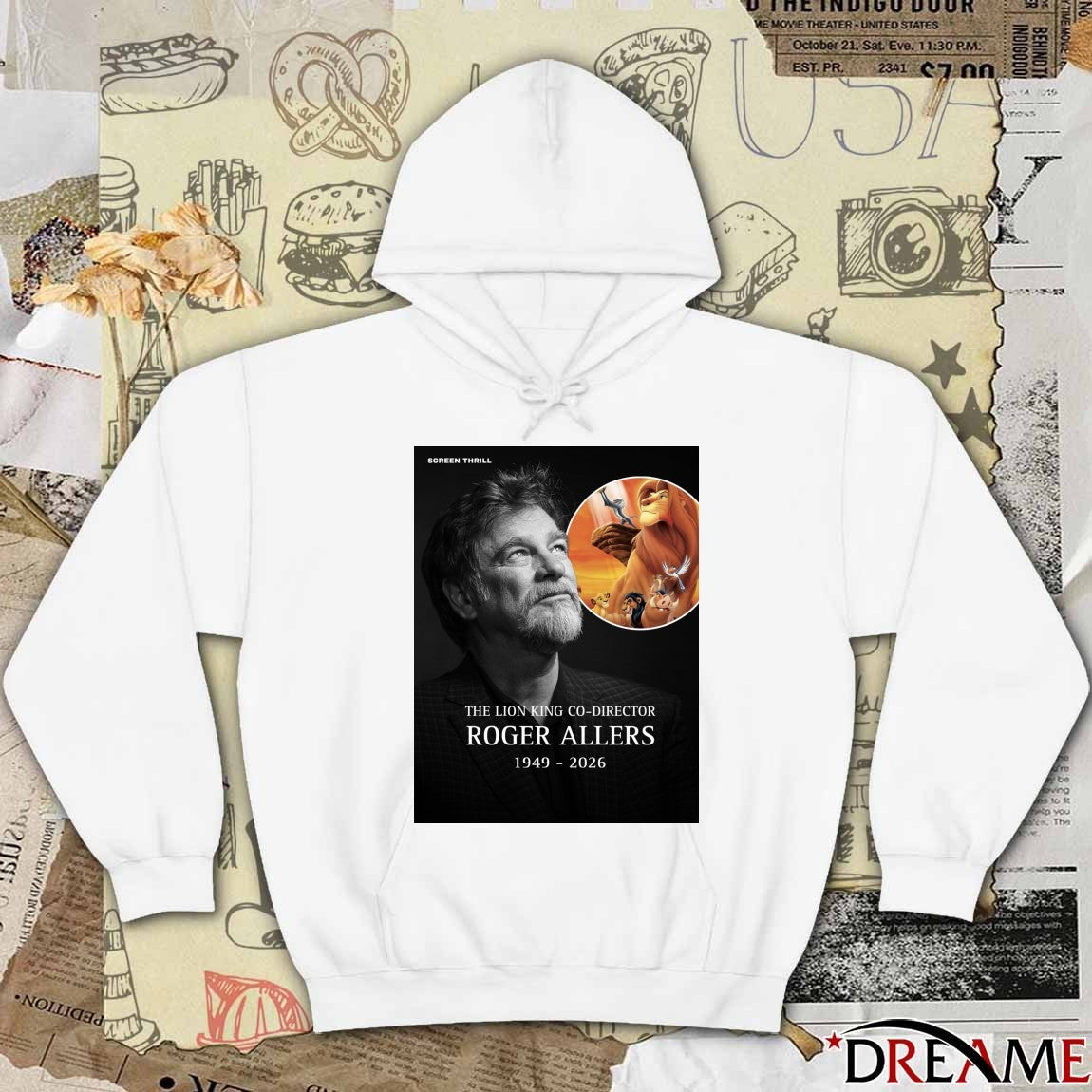 The Lion King Co-Director Roger Allers 1949 – 2026 Poster t-shirt