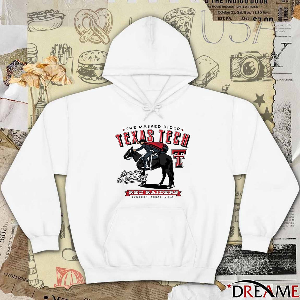 The Masked Rider Texas Tech Red Raiders Fast Fearless Long LIve The Matadors Lubbock Texas USA t-shirt