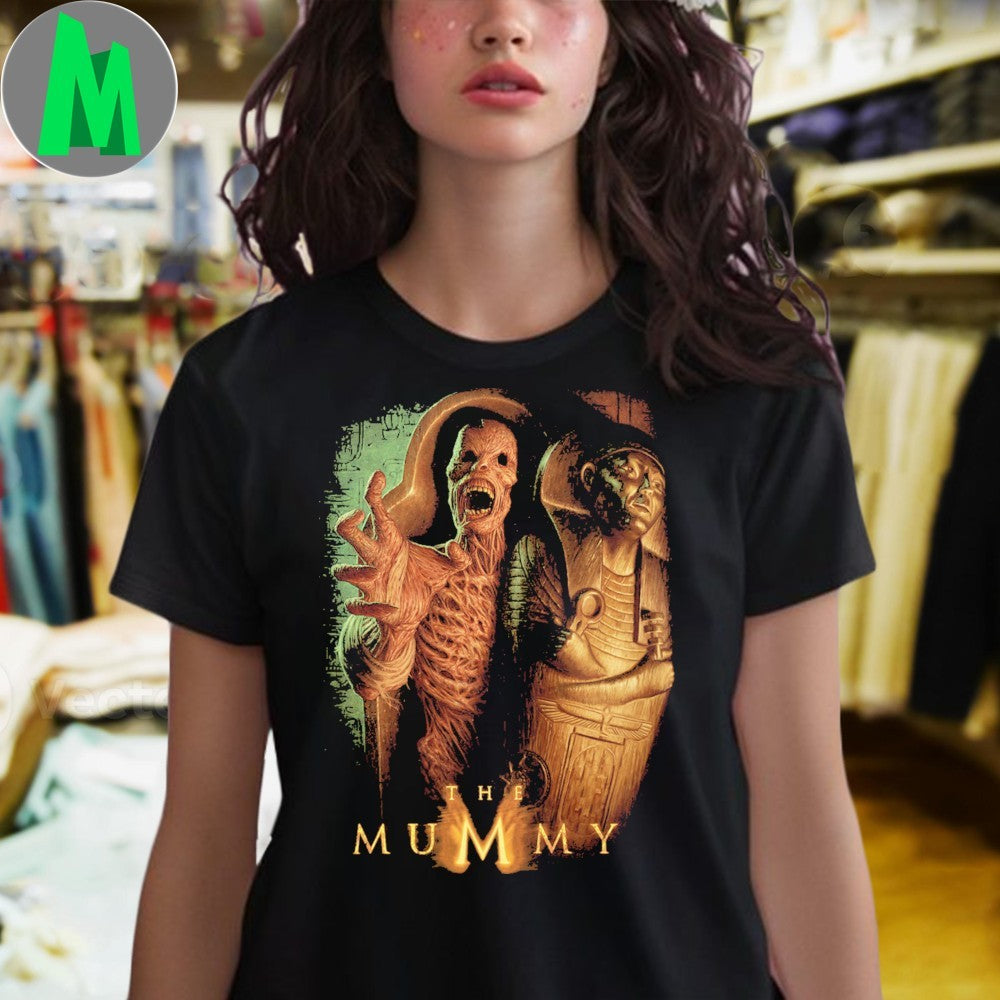 The Mummy (1999) Ancient Evil Horror Movie Graphic T-Shirt
