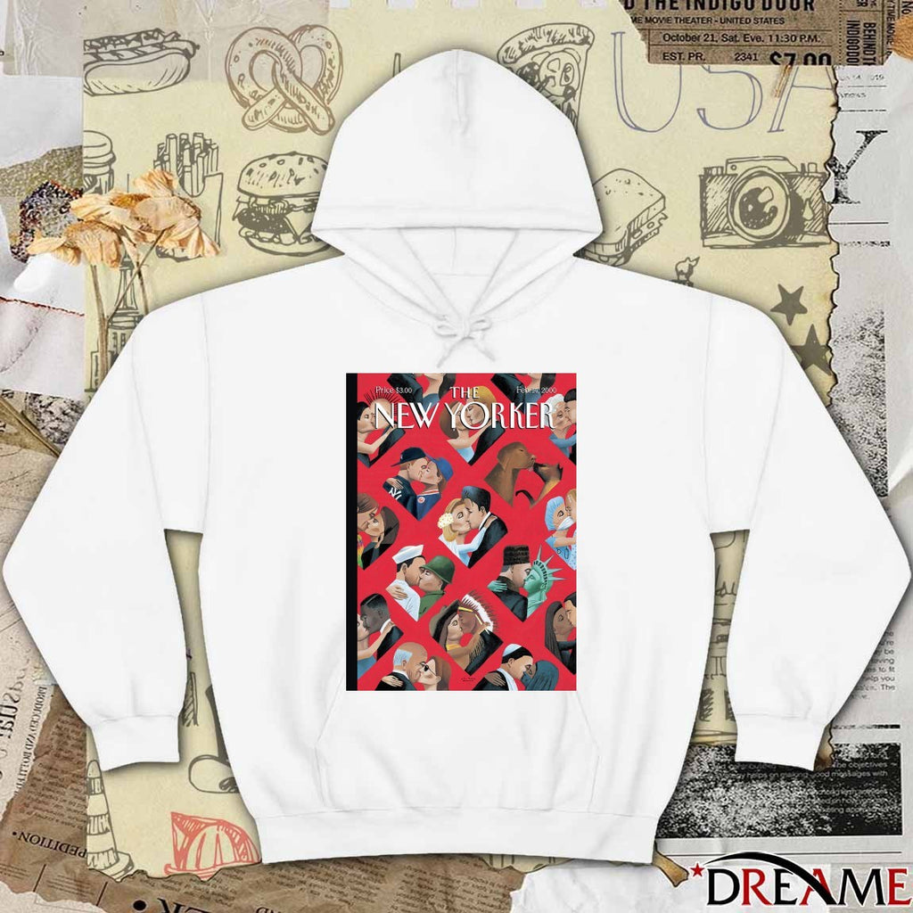 The New Yorker Feb 14 2000 Love is love Poster t-shirt
