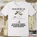 The Only ICE I Like Is The Ice My Favorite Gen Z Olympic Champion Skates Around On t-shirt