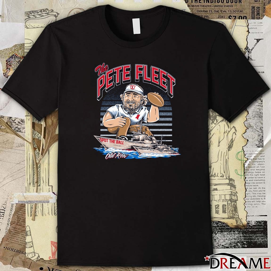 The Pete Fleet Spot The Ball t-shirt